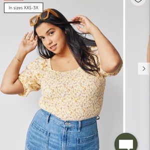 Able Erna Smocked Blouse